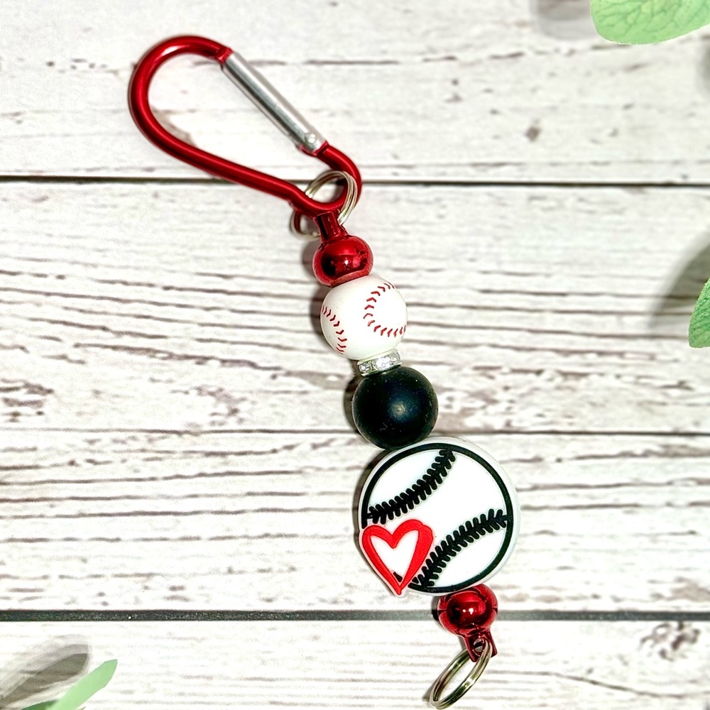Baseball Keychain